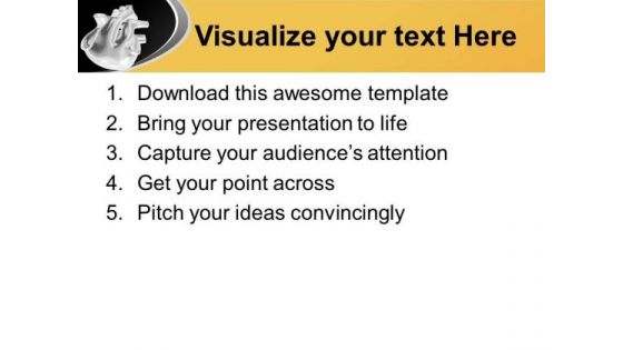 Medical Theme Diagram Heart Graphic PowerPoint Templates Ppt Backgrounds For Slides 0513