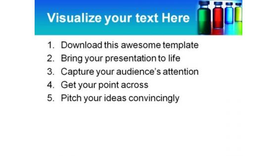 Medical Vials Science PowerPoint Themes And PowerPoint Slides 0711
