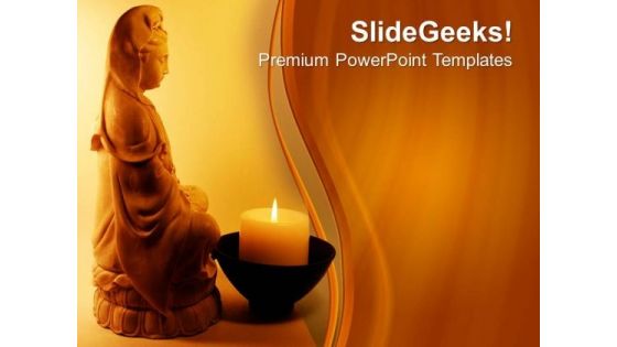 Meditation Religion PowerPoint Templates And PowerPoint Themes 0712