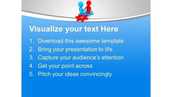Meet With Right Clients For Business PowerPoint Templates Ppt Backgrounds For Slides 0613