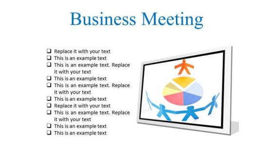 Meeting Business PowerPoint Presentation Slides F