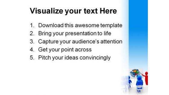 Meeting Business PowerPoint Template 0610