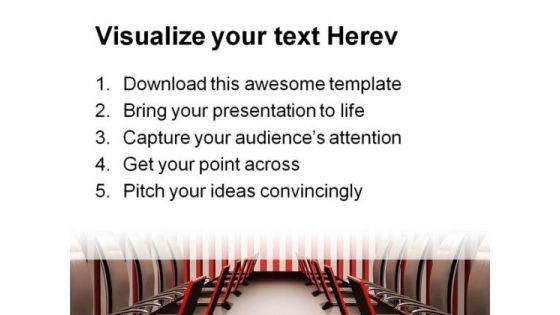 Meeting Room Business PowerPoint Template 0910