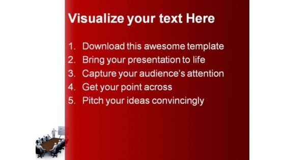 Meeting Room Business PowerPoint Templates And PowerPoint Backgrounds 0611
