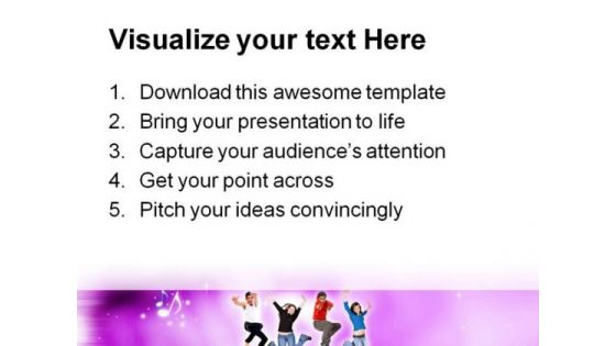 Melody Music PowerPoint Templates And PowerPoint Backgrounds 0511