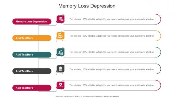Memory Loss Depression In Powerpoint And Google Slides Cpb