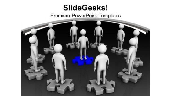 Men On Puzzle In Circle PowerPoint Templates Ppt Backgrounds For Slides 0213 Men On Puzzle In Circle PowerPoint Templates Ppt Backgrounds For Slides 0213