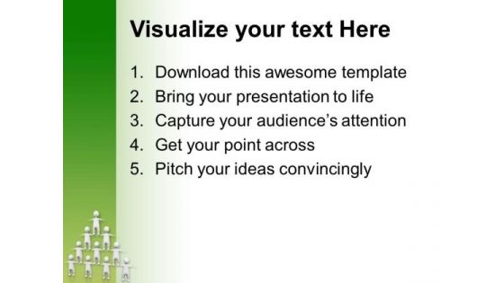 Men Pyramid Business Theme PowerPoint Templates Ppt Backgrounds For Slides 0413