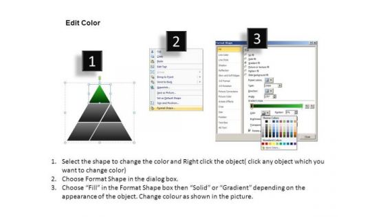 Merged Pyramids PowerPoint Slides And Ppt Templates
