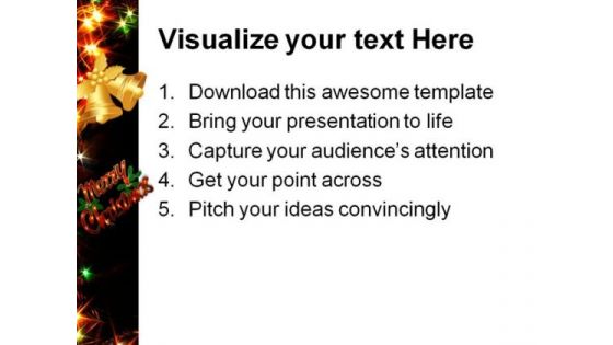 Merry Christmas01 Festival PowerPoint Themes And PowerPoint Slides 0511