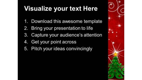 Merry Christmas Abstract Background PowerPoint Templates And PowerPoint Themes 1112