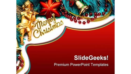 Merry Christmas Background PowerPoint Templates And PowerPoint Backgrounds 0711
