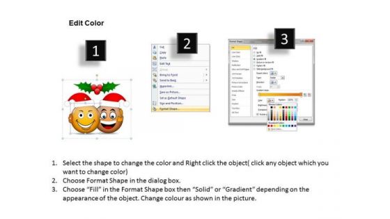 Merry Christmas Everywhere Festival Joy And Happiness Template PowerPoint Slides