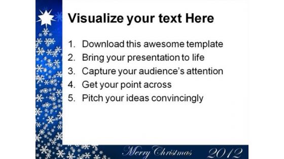 Merry Christmas Holidays PowerPoint Templates And PowerPoint Backgrounds 1211