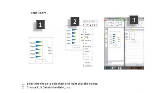 Microsoft Excel Data Analysis 3d Bar Chart For Analyzing Survey PowerPoint Templates