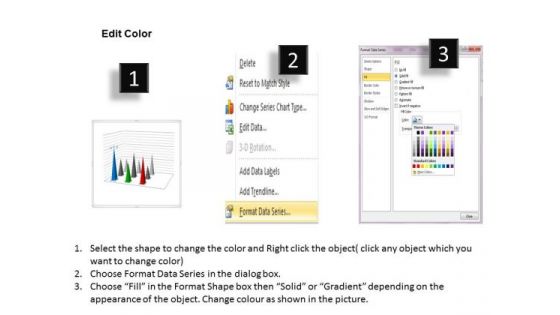 Microsoft Excel Data Analysis 3d Chart For Business Observation PowerPoint Templates