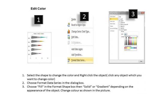 Microsoft Excel Data Analysis Bar Chart To Communicate Information PowerPoint Templates