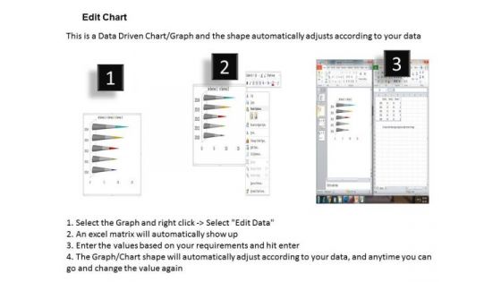 Microsoft Excel Data Analysis Bar Chart To Communicate Information PowerPoint Templates