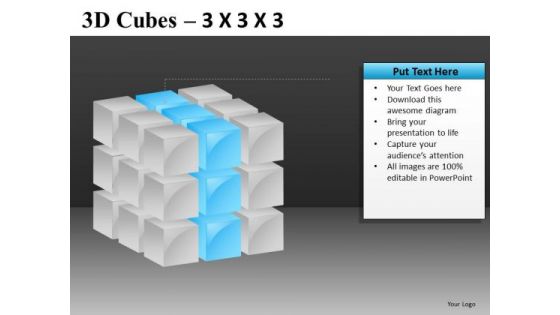 Middle Layer Cube PowerPoint