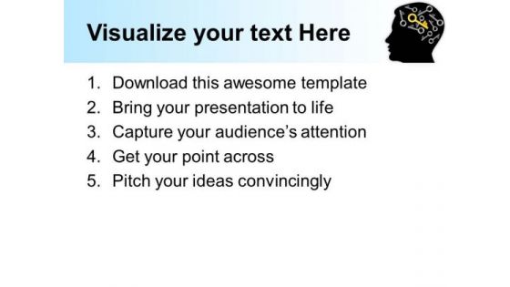 Mind Find Right Key01 Business PowerPoint Templates And PowerPoint Themes 0512