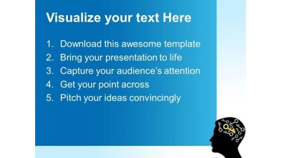Mind Find The Right Key Business PowerPoint Templates And PowerPoint Themes 0512