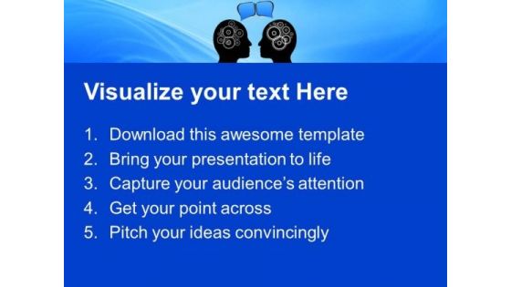 Mind With Gears Industrial PowerPoint Templates And PowerPoint Themes 0612