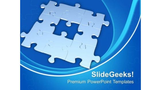Missing Jigsaw Puzzle Business Strategy PowerPoint Templates Ppt Backgrounds For Slides 0413