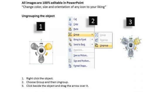 Mixed Circular Process 3 Stages Business Ppt Great Plan Examples PowerPoint Templates