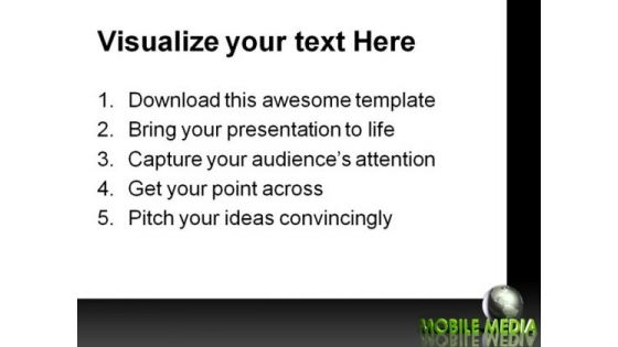 Mobile Media Communication PowerPoint Templates And PowerPoint Backgrounds 0311