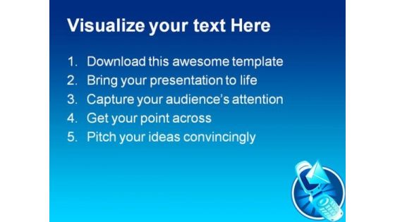 Mobile Phone Technology PowerPoint Templates And PowerPoint Backgrounds 0811