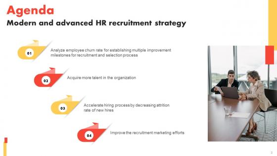 Modern And Advanced HR Recruitment Strategy Ppt Powerpoint Presentation Complete Deck With Slides