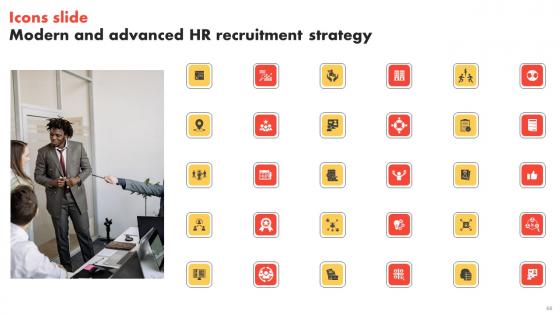 Modern And Advanced HR Recruitment Strategy Ppt Powerpoint Presentation Complete Deck With Slides