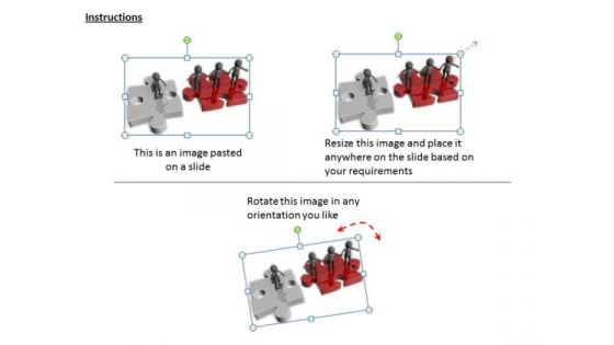 Modern Marketing Concepts 3d Image Of Team Efforts Character