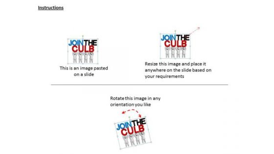 Modern Marketing Concepts 3d Team Invites To Join The Club Characters