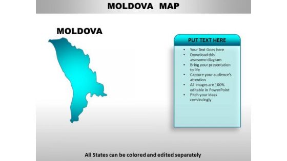 Moldove PowerPoint Maps