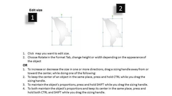 Moldove PowerPoint Maps