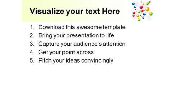 Molecules Science01 PowerPoint Themes And PowerPoint Slides 0711