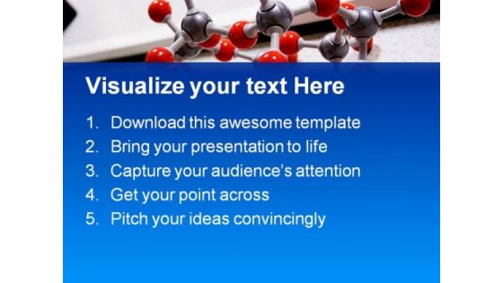 Molecules Science PowerPoint Themes And PowerPoint Slides 0711