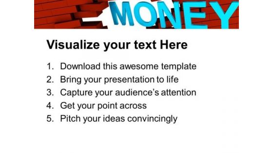 Money Coming Out Finance PowerPoint Templates And PowerPoint Themes 0512