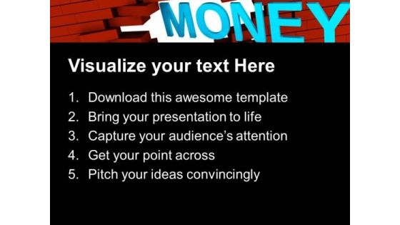Money Coming Out Finance PowerPoint Templates And PowerPoint Themes 0512