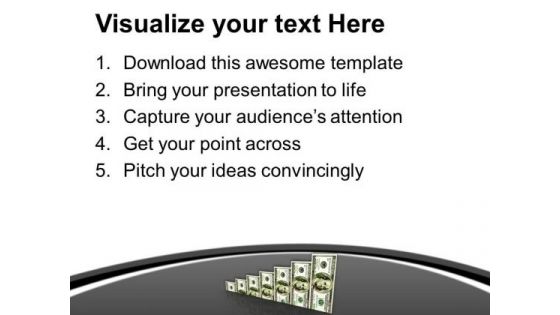 Money Graph Business Development PowerPoint Templates Ppt Backgrounds For Slides 0213
