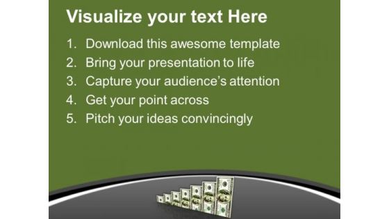 Money Graph Business Development PowerPoint Templates Ppt Backgrounds For Slides 0213