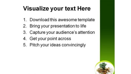 Money Growth01 Business PowerPoint Background And Template 1210