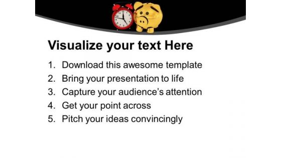 Money Increases With Time Saving PowerPoint Templates Ppt Backgrounds For Slides 0413