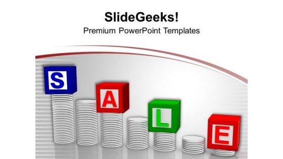 Money Is Dependent On Sale In Any Business PowerPoint Templates Ppt Backgrounds For Slides 0413