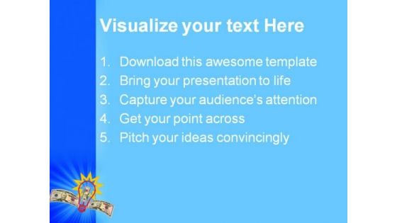 Money Making Idea Finance PowerPoint Themes And PowerPoint Slides 0211