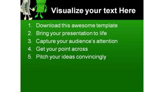 Money Map Handshake Global PowerPoint Themes And PowerPoint Slides 0511