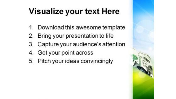 Money Plane Future PowerPoint Templates And PowerPoint Backgrounds 0211