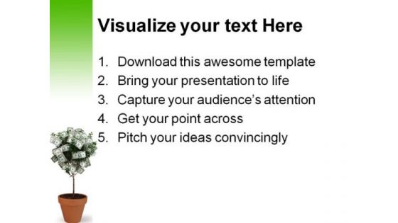 Money Plant Future PowerPoint Themes And PowerPoint Slides 0211