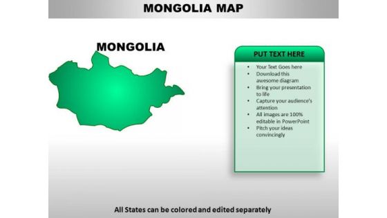 Monglia PowerPoint Maps